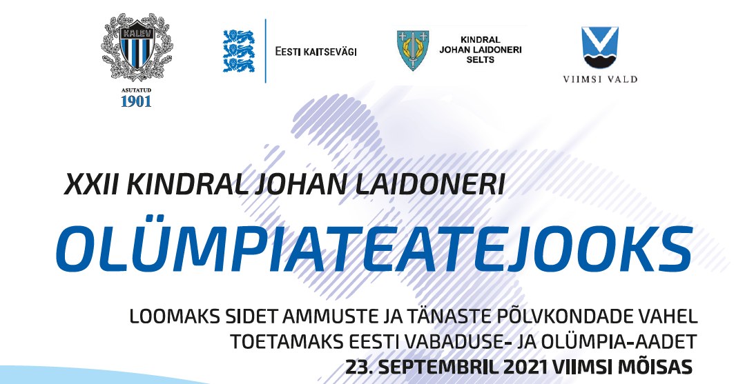 XXII kindral Johan Laidoneri olümpiateatejooks spordinädalal